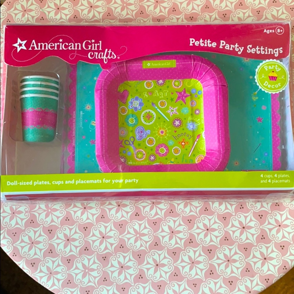 American Girl Party Settings